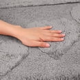 thumbnail image 3 of Unique Bargains Cute Heart Pattern Bath Rugs Mat Soft Absorbent Bath Rugs Grey 20" x 32", 3 of 7