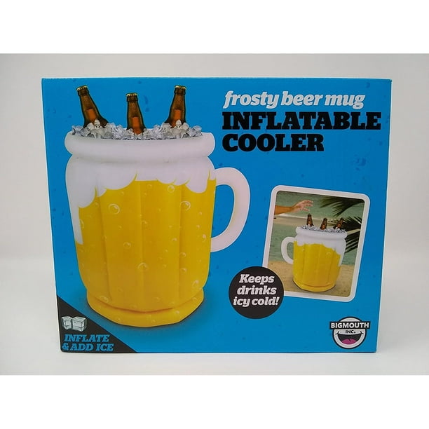 The Frothy Inflatable Cooler Keeps Drinks Icy Cold, festive inflatable cooler keeps drinks icy