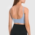 thumbnail image 4 of Soidarity Camiseta sin mangas Sujetador deportivo Chaleco de fitness Lavable Accesorios de gimnasio Ropa para correr Comodidad Sexy Halter Tops Equipo de Uniforme atlético Azul ocho Soidarity OD029032-03, 4 of 6