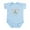 Sky Blue, variant on CafePress - My Daddy Is An Angel Infant Bodysuit - Baby Light Bodysuit, Size Newborn - 24 Months