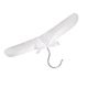 thumbnail image 4 of 5pcs luxury satin padded children's clothes garment hangers for kids - white, 4 of 5