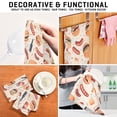 thumbnail image 7 of Kitchen Towel 28x18 Inches x1，Plate Towel, Decorative Towel, Napkin, Tea Towel Tea Towels For Kitchen Dish Cloths & Dish Towels Hamburger Sausage, 7 of 7