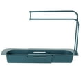 thumbnail image 6 of GOOHOCHY Blue Telescopic Sink Rack for Draining Made of Plastic with Simple Fashion Design, 6 of 7