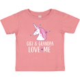 thumbnail image 3 of Inktastic Gigi and Grandpa Love Me Unicorn Grandchild Girls Baby T-Shirt, 3 of 5