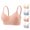 02# Watermelon Red, variant on Wireless Bras for Women Push Up Padded No Underwire Full Coverage with Support Comfortable Womens Bra Watermelon Red 34