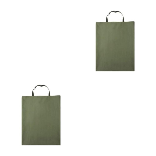 Ruiboury Sac de Rangement pour Chaise Durable et Imperméable pour Transport Facile de Chaise de Plage Vert Grand 2ensemble