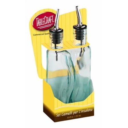 Glass Puzzle Cruet Set