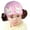 Pink Rabbit, variant on Mightlink Cute Rabbit Animal Baby Girls Boys Woolen Yarn Knit Wig Hat Skull Cap Beanie