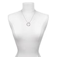 thumbnail image 3 of Delight Jewelry Silvertone Mini Year 2022 Joy Ring Charm Necklace, 18", 3 of 4