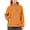 Orange, variant on Womens Hiking Rain Jackets Outdoor Waterproof Coats Hooded with Five Pocket Full Zip Up Camping Windbreaker for Active Cycling Bike Climbing L