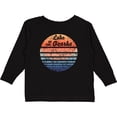 thumbnail image 3 of Inktastic Lake of the Ozarks Distressed Retro Sunset Boys or Girls Long Sleeve Toddler T-Shirt, 3 of 5