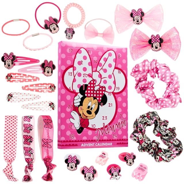 Calendario de Adviento Disney Minnie Mouse 2024 con accesorios para el cabello