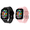 Black+Pink, variant on 1.7" Smart Watch for Men Women with Bluetooth Call, Answer/Make Calls and Reply to Messages, Multiple Sports Modes, IP68 Waterproof, 3-Day Standby, Compatible iOS and Android