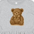 thumbnail image 4 of Inktastic Vintage Teddy Bear with Patch Girls Toddler Dress, 4 of 5