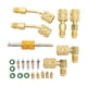 thumbnail image 2 of Kit de Adaptador R410A, Adaptador de Manguera Refrigerante 5/16 A 1/4/4 Pulgadas A Prueba de Óxido 22pcs para R410a mini acondicionador de aire dividido, 2 of 7