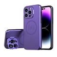 thumbnail image 1 of For iPhone 12 Pro, Case with Kickstand,MagSafe Compatible Case with Built-in Camera Cover,Slim Shockproof Dustproof Case Cover, purple, 1 of 1