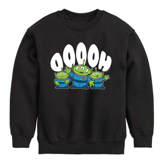 Toy Story - Three Aliens - Toddler And Youth Crewneck Fleece Sweatshirt