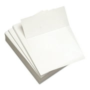 Domtar Custom Cut-Sheet Copy Paper, 24 lb, 8 1/2 x 11, White, Perfed 3 1/2", 1 RM