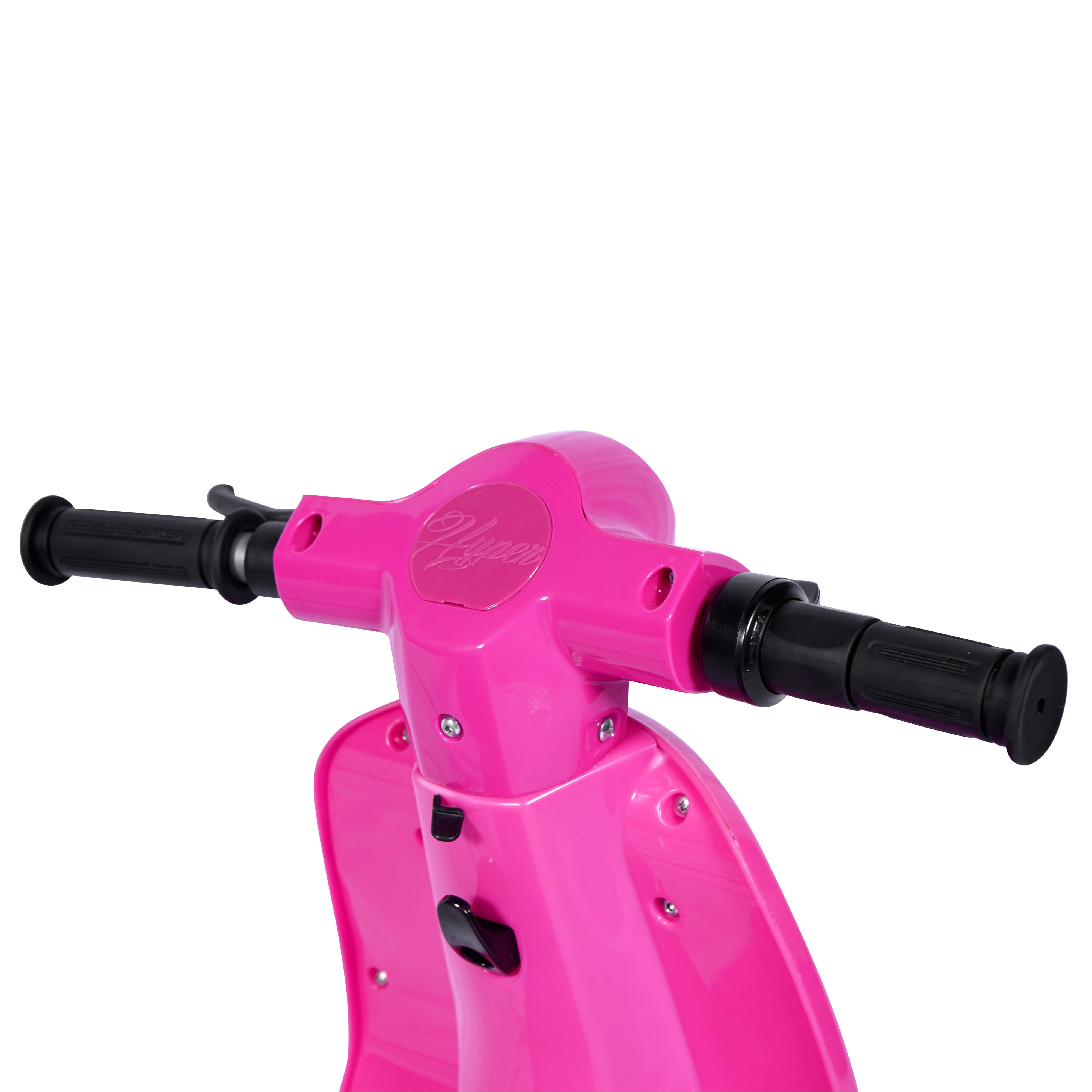 Hyper Toy Company, 24V Retro Electric Scooter, Children Ages 13+, up to 14 MPH, Pink