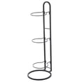 thumbnail image 3 of Colaxi Basketball Ball Storage Rack Ball Shelf Football Stand Space Saving Ball Holder Balls Storage Rack for Exercise Ball Football 3 layer, 3 of 8