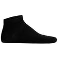 thumbnail image 2 of Von Jungfeld Calcetines deportivos unisex, paquete de 4 - Essentials Sneaker, unicolor Negro 35-38, 2 of 3