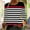 Watermelon Red, variant on Long Sleeve T Shirt Fashion Casual Striped Tops for Women Crew Neck Slim Fitted Going Out Tops Y2K Outfits 2025 Blue M