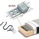 thumbnail image 3 of Pack Of 30 Metal Sofa Spring Clips, Spring Clips For Furniture With 5 Holes, Spare Parts For Upholstered Furniture, Couch Replacement Parts, 3 of 5
