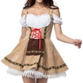 thumbnail image 1 of DPTALR Costume de Femme de Chambre Robe de Cosplay Vêtement Vêtements d'Action Robe Courte, 1 of 9