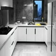 thumbnail image 4 of Matte Black Pack of 6 and 10 Edge Finger Pulls for Cabinets Kitchen Invisible Hardware Concealed Aluminum Hidden Bar Pull Drawer Handles Easy to Install 11.81 inch, 6.3 inch, 5 inch, 4.72 inc, 4 of 7