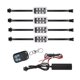 thumbnail image 2 of de tirarere LED RGB para motocicleta | multicolor con mando inteligente | Compatible con vehículos todoterreno de Scooter Tira de luz 4x Hugo Luz de freno inteligente, 2 of 10