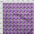 thumbnail image 3 of oneOone Polyester Spandex Violet Fabric Poker Card Craft Projects Decor Fabric Printed By The Yard 56 Inch Wide, 3 of 4