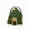 Multicolor C, variant on Christmas House Gift Box, Handled Holiday Treat Container, Cottage Shaped Presentation Design for Gift Tables and Party Favor Displays, Balanced Paper Construction for Gift Tables