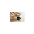 thumbnail image 4 of Soporte con 4 Ruedas para Maceta de Ø 35 Cm para Interiores I Rollos Maceta de Madera Maciza Antideslizante, Marrón, Con Freno, 4 of 4