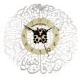 thumbnail image 2 of YAOMOBB Hanging Clock Non Ticking Wall Clock Silent Mirror Surface Indoor Clock, 2 of 6
