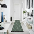 thumbnail image 4 of Yayeee Runner Rug for Bedroom 2'x6' Machine Washable Hallway Non Slip Mat, Christmas Forest, 4 of 8