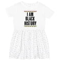 thumbnail image 3 of Inktastic I Am Black History Month Girls Toddler Dress, 3 of 5