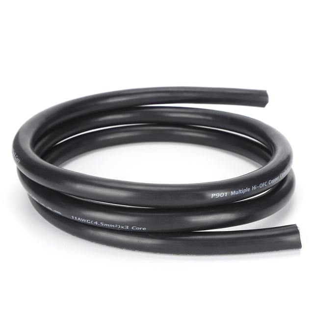 Ac P901 Cable De Alimentación De 4,5 Mm Cable De Cobre HiOFC Multinúcleo Cable De Alimentación De CA De Alta Fidelidad 1,5 M