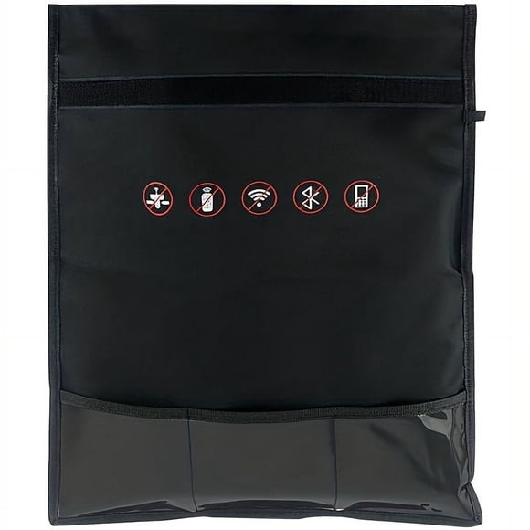 MesaSe Faraday Cage Signal Blocking Bags - Anti-Radiation GPS RFID Shielding Pouch for Mobile Phones and Car Keys - Lightweight Oxford Material Tension Mount Trunk Organizer