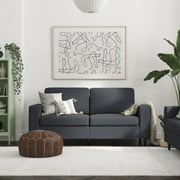 DHP Cooper 3 Seater Sofa, Gray Linen