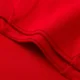 thumbnail image 5 of Camiseta de verano con cuello redondo para hombre y mujer, estilo chino sencillo, informal, de manga corta, de color rojo, 5 of 5