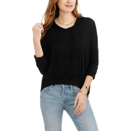 Women's Essential Relaxed Fit Hi-Lo Hoodie