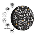 thumbnail image 4 of Haiem Spare Tire Cover , Wheel Cover with Cute skull printed, Camper Spare Tire Cover Fit for Jeep Wrangler Rv SUV Truck Travel Trailer-17 inch, 4 of 6
