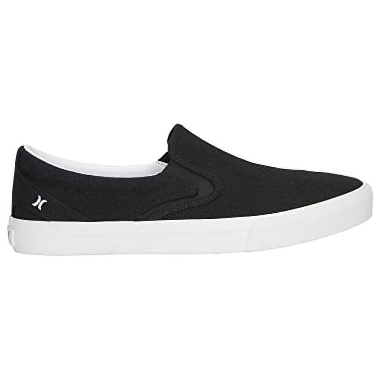 hurley men's canvas slip on