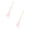 Pink-2Pcs, variant on Small Hand Rake for Zen Garden & Landscaping, 20-Tine Leaf Rake with Wooden Handle, Miniature Sandbox Rake for Yard Cleanup, Patio Lawn Garden Tool