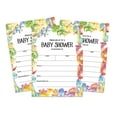 thumbnail image 1 of Inkdotpot 30 Style à Remplir Cartes d'Invitation pour Shower de Bébé Dinosaures Animaux de la Jungle Invitations Vierges, 1 of 7