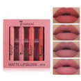 thumbnail image 1 of 4 piezas de brillo de , hidratante, antiadherente, cosmético de larga duración, resistente , para mujeres, no se - Marrón camafeo Colco Brillo de labios mate, 1 of 8