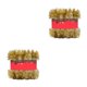 thumbnail image 1 of Toystoory Atmósfera Festiva Con Guirnalda Decorativa Verde Abeto Fácil De PVC Decoración Navideña Dorada Duradera 15m Oro 15m 2piezas, 1 of 6