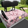 thumbnail image 4 of XYZCANDO Cherry Blossom Butterfly Universal Golf Cart Seat Cover with 4 Front Pockets - Washable Non-Slip Golf Cart Accessory for 2-Seat Golf Carts, 4 of 9