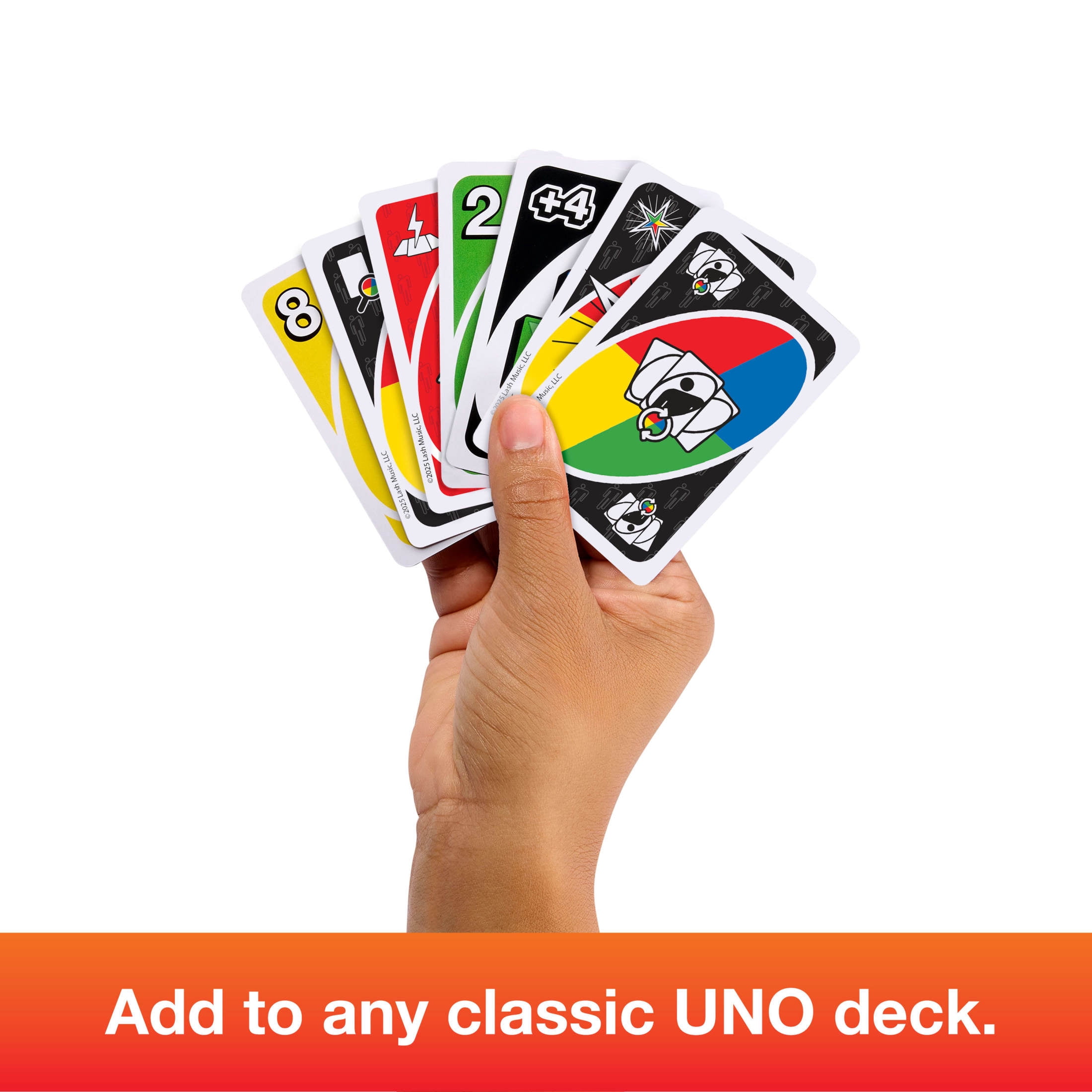 UNO Add-on Packs Card Game Frenemies Pack for Kids, Family Nights, Travel, Camping & Parties