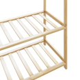 thumbnail image 7 of vidaXL Clothes Rack with Shelves 31.5"x15.7"x68.9" Bamboo, 7 of 7